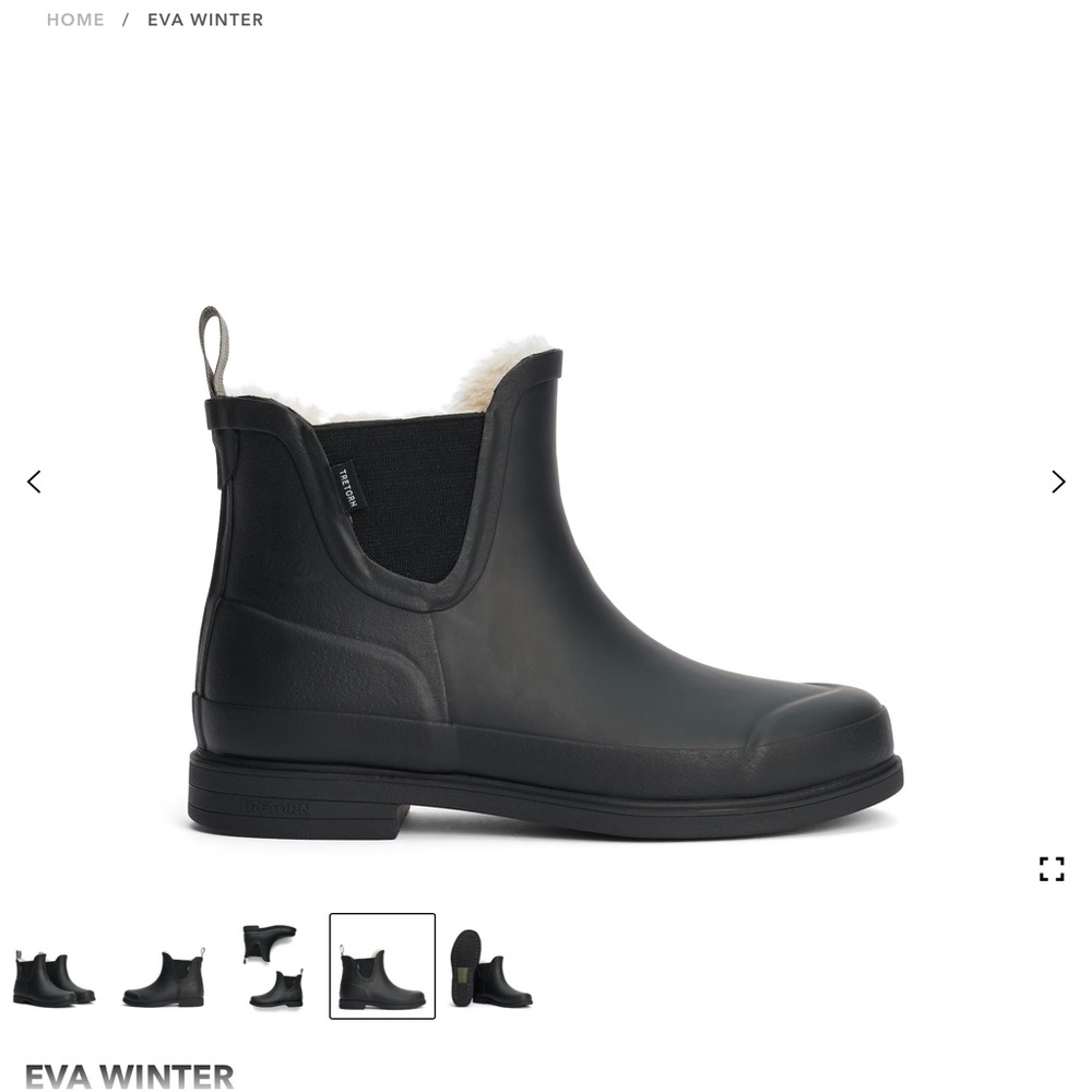 Tretorn lined rain boots!